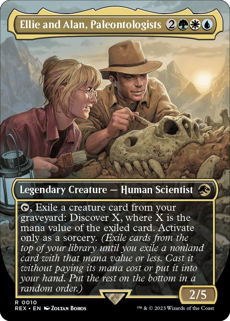 Ellie and Alan, Paleontologists (Borderless) [Jurassic World Collection] | Good Games Adelaide SA