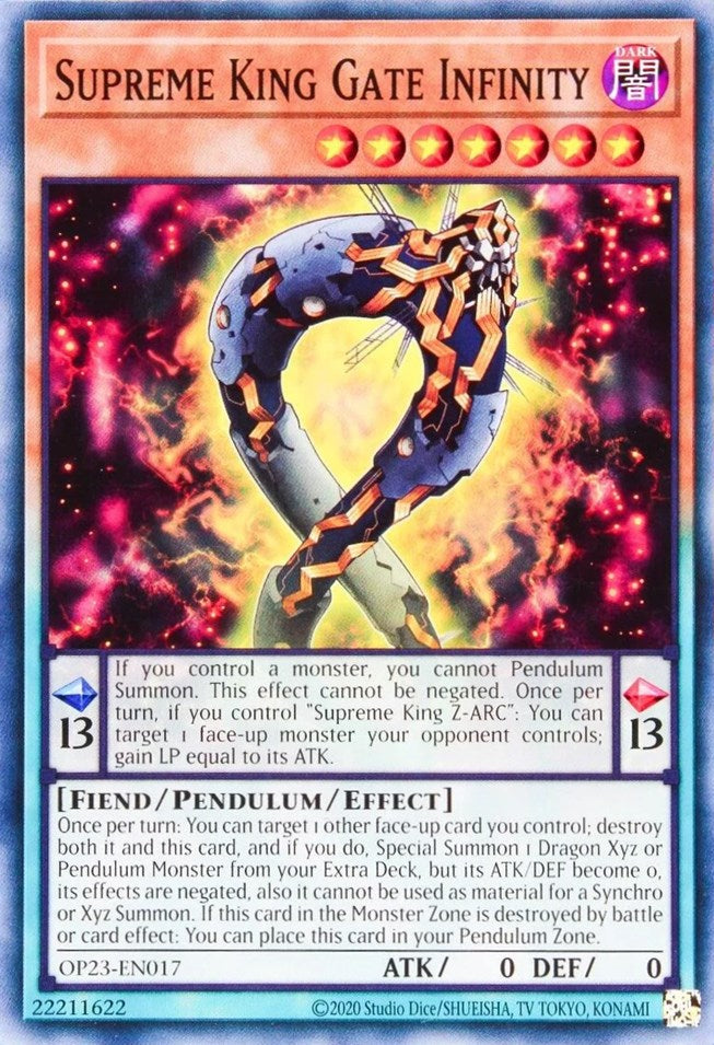 Supreme King Gate Infinity [OP23-EN017] Common | Good Games Adelaide SA