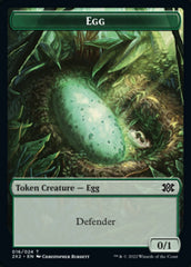 Egg // Monk Double-sided Token [Double Masters 2022 Tokens] | Good Games Adelaide SA