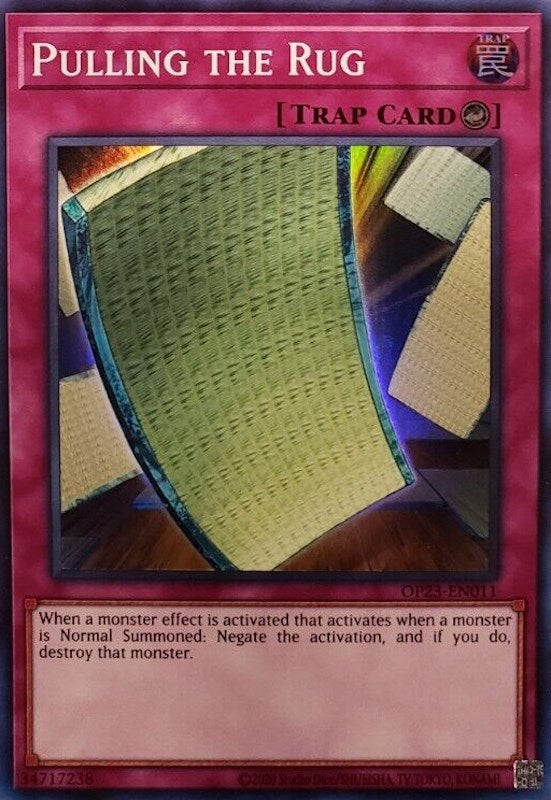 Pulling the Rug [OP23-EN011] Super Rare | Good Games Adelaide SA