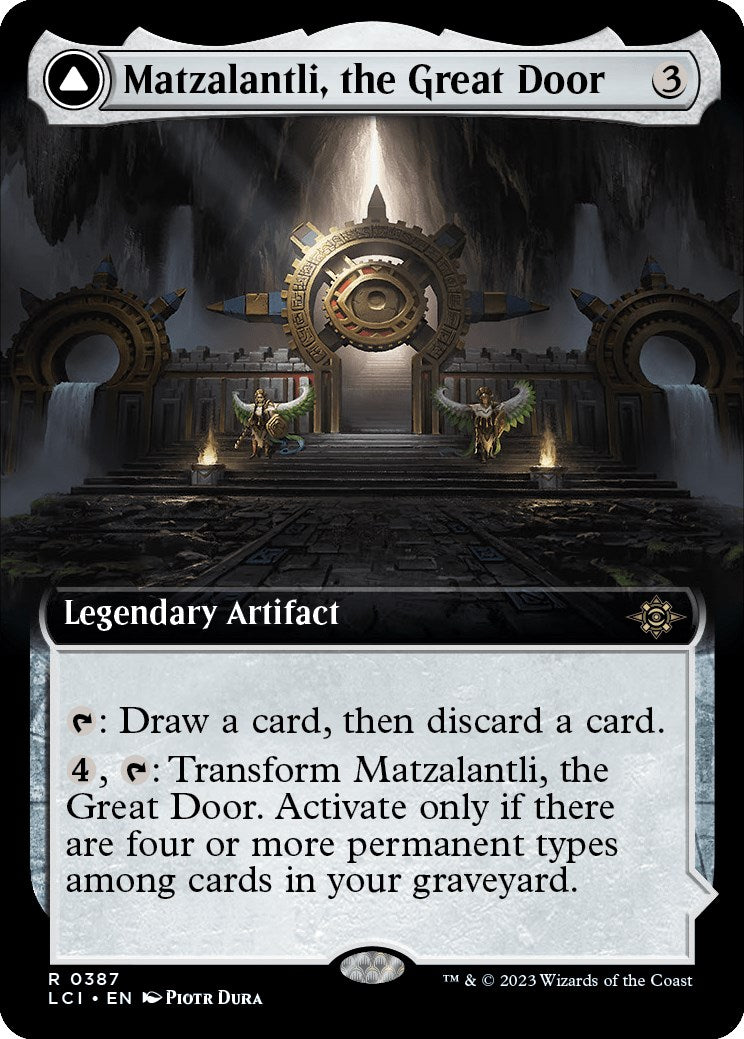 Matzalantli, the Great Door // The Core (Extended Art) [The Lost Caverns of Ixalan] | Good Games Adelaide SA