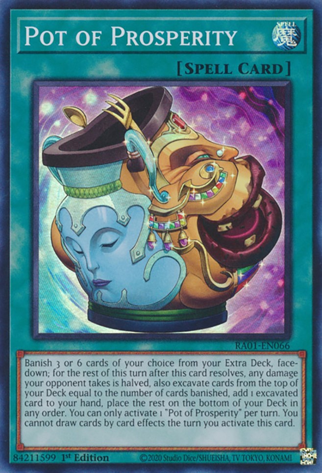 Pot of Prosperity [RA01-EN066] Super Rare | Good Games Adelaide SA