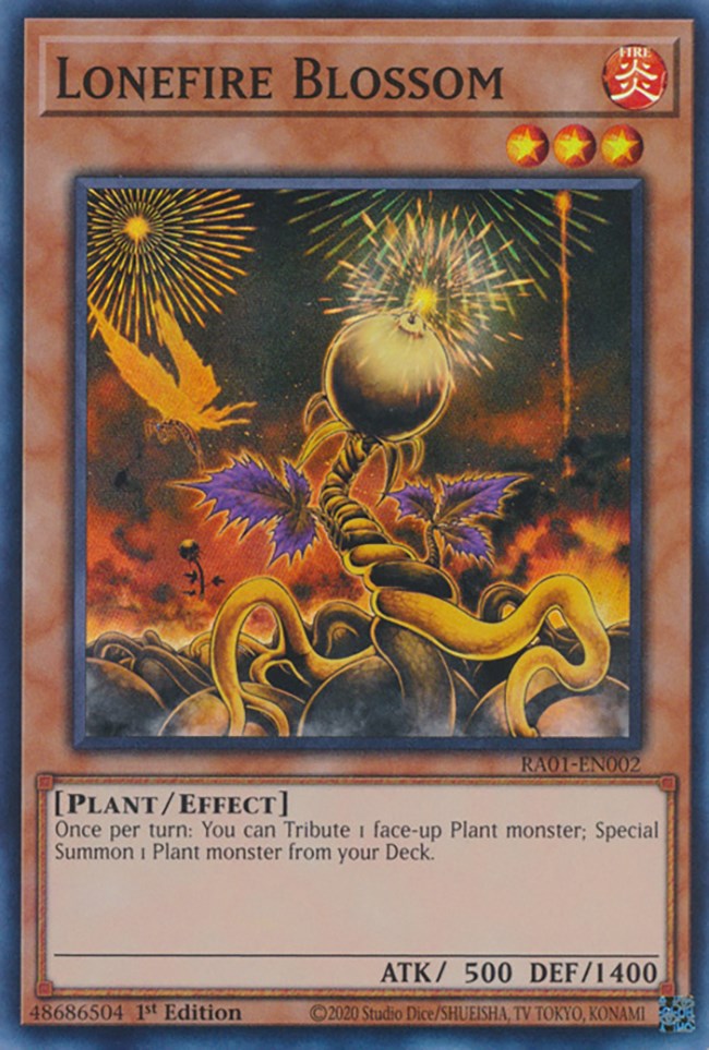 Lonefire Blossom [RA01-EN002] Super Rare | Good Games Adelaide SA