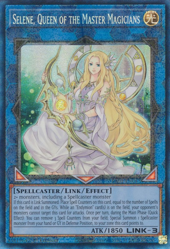 Selene, Queen of the Master Magicians [RA01-EN047] Prismatic Collector's Rare | Good Games Adelaide SA