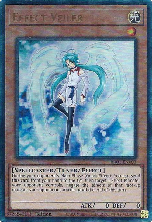 Effect Veiler [RA01-EN003] Prismatic Ultimate Rare | Good Games Adelaide SA