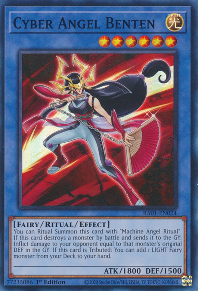 Cyber Angel Benten [RA01-EN024] Super Rare | Good Games Adelaide SA