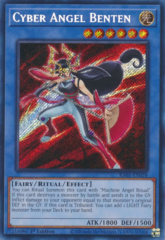 Cyber Angel Benten [RA01-EN024] Secret Rare | Good Games Adelaide SA