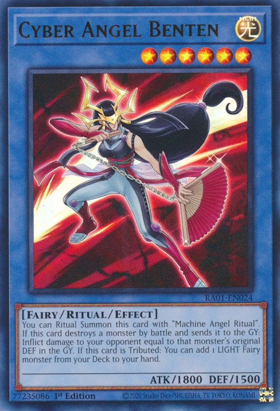 Cyber Angel Benten [RA01-EN024] Ultra Rare | Good Games Adelaide SA