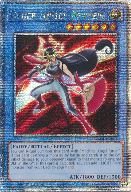 Cyber Angel Benten [RA01-EN024] Quarter Century Secret Rare | Good Games Adelaide SA