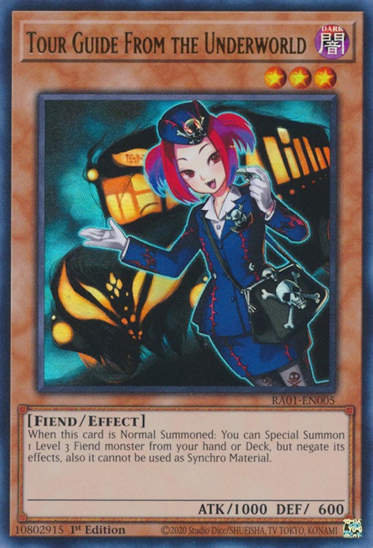 Tour Guide From the Underworld [RA01-EN005] Ultra Rare | Good Games Adelaide SA