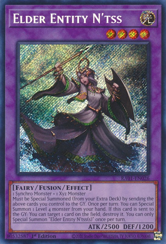 Elder Entity N'tss [RA01-EN026] Secret Rare | Good Games Adelaide SA