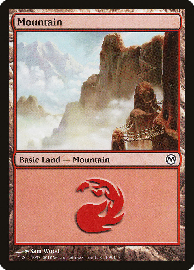 Mountain (109) [Duels of the Planeswalkers] | Good Games Adelaide SA