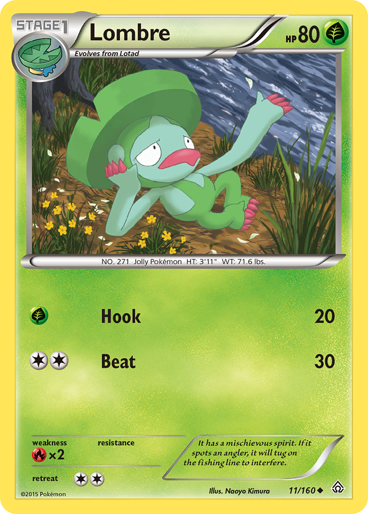 Lombre (11/160) [XY: Primal Clash] | Good Games Adelaide SA