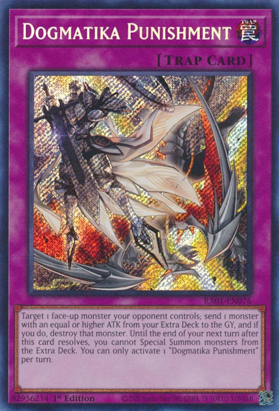 Dogmatika Punishment [RA01-EN076] Secret Rare | Good Games Adelaide SA