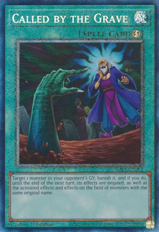 Called by the Grave [RA01-EN057] Prismatic Collector's Rare | Good Games Adelaide SA