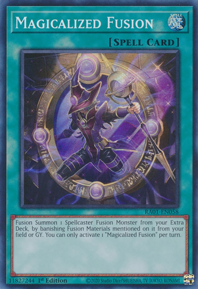 Magicalized Fusion [RA01-EN058] Super Rare | Good Games Adelaide SA