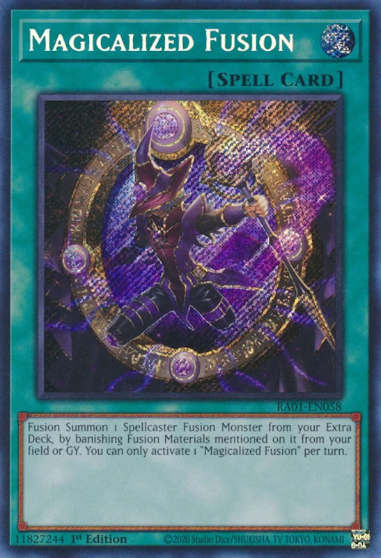 Magicalized Fusion [RA01-EN058] Secret Rare | Good Games Adelaide SA