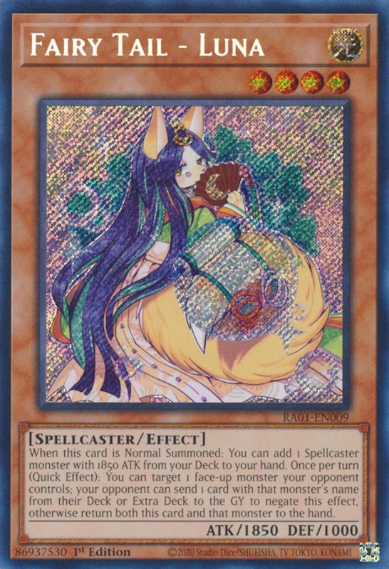 Fairy Tail - Luna [RA01-EN009] Secret Rare | Good Games Adelaide SA