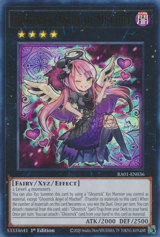 Ghostrick Angel of Mischief [RA01-EN036] Ultra Rare | Good Games Adelaide SA