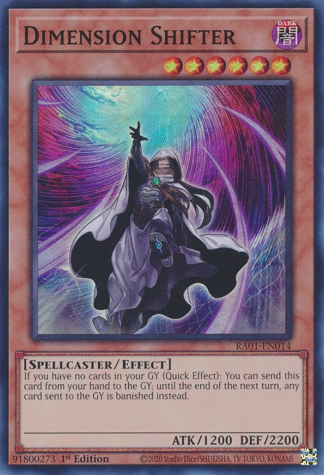 Dimension Shifter [RA01-EN014] Super Rare | Good Games Adelaide SA