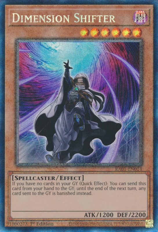 Dimension Shifter [RA01-EN014] Prismatic Collector's Rare | Good Games Adelaide SA