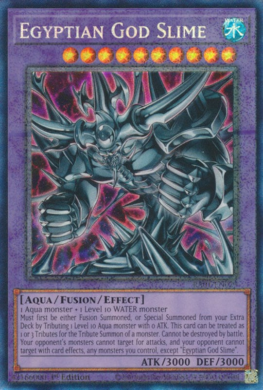 Egyptian God Slime [RA01-EN029] Prismatic Collector's Rare | Good Games Adelaide SA