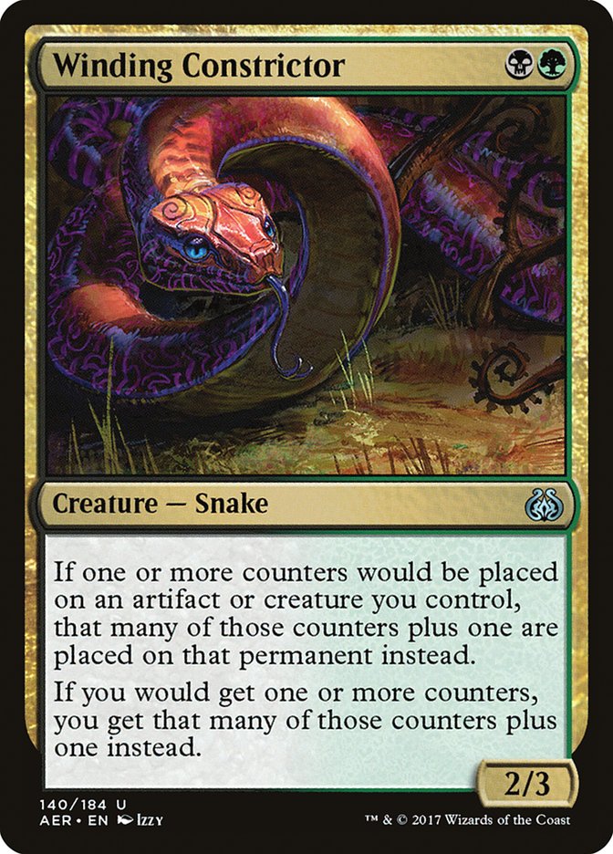 Winding Constrictor [Aether Revolt] | Good Games Adelaide SA