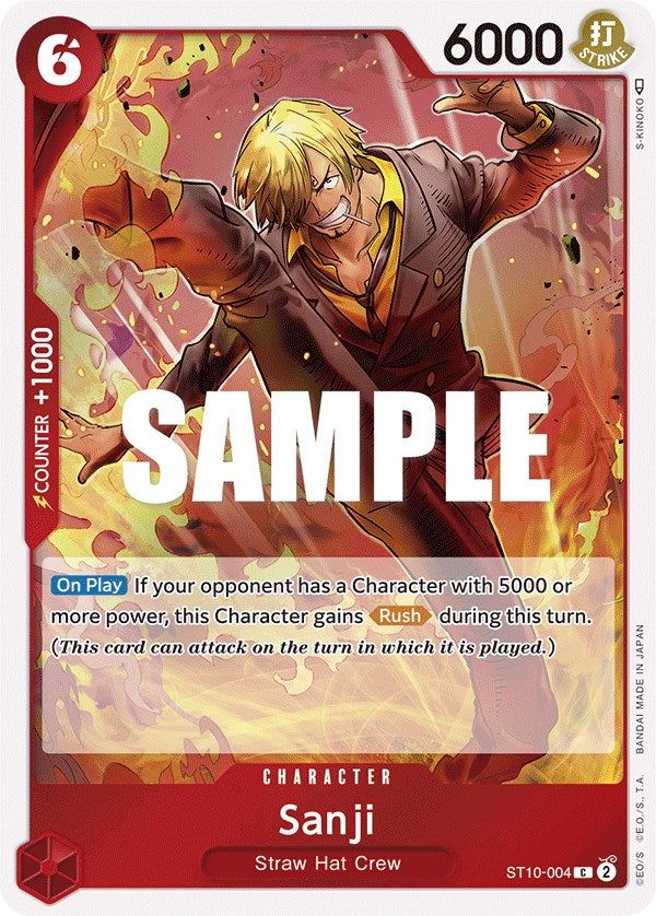 Sanji [Ultimate Deck - The Three Captains] | Good Games Adelaide SA