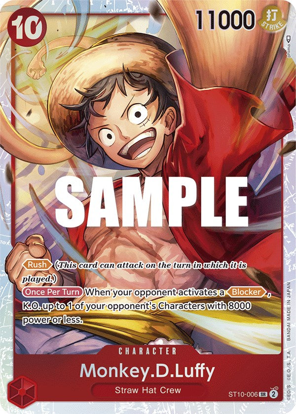 Monkey.D.Luffy [Ultimate Deck - The Three Captains] | Good Games Adelaide SA