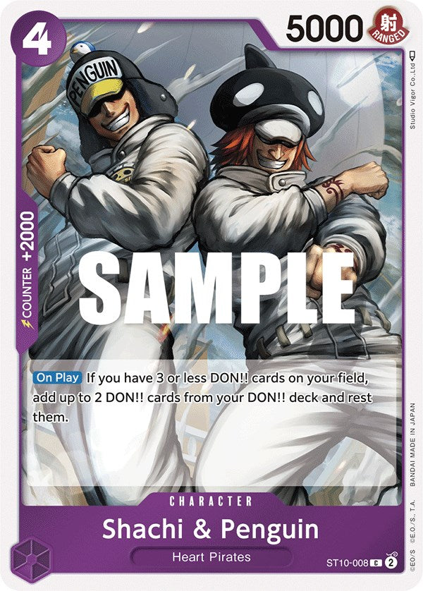 Shachi & Penguin [Ultimate Deck - The Three Captains] | Good Games Adelaide SA