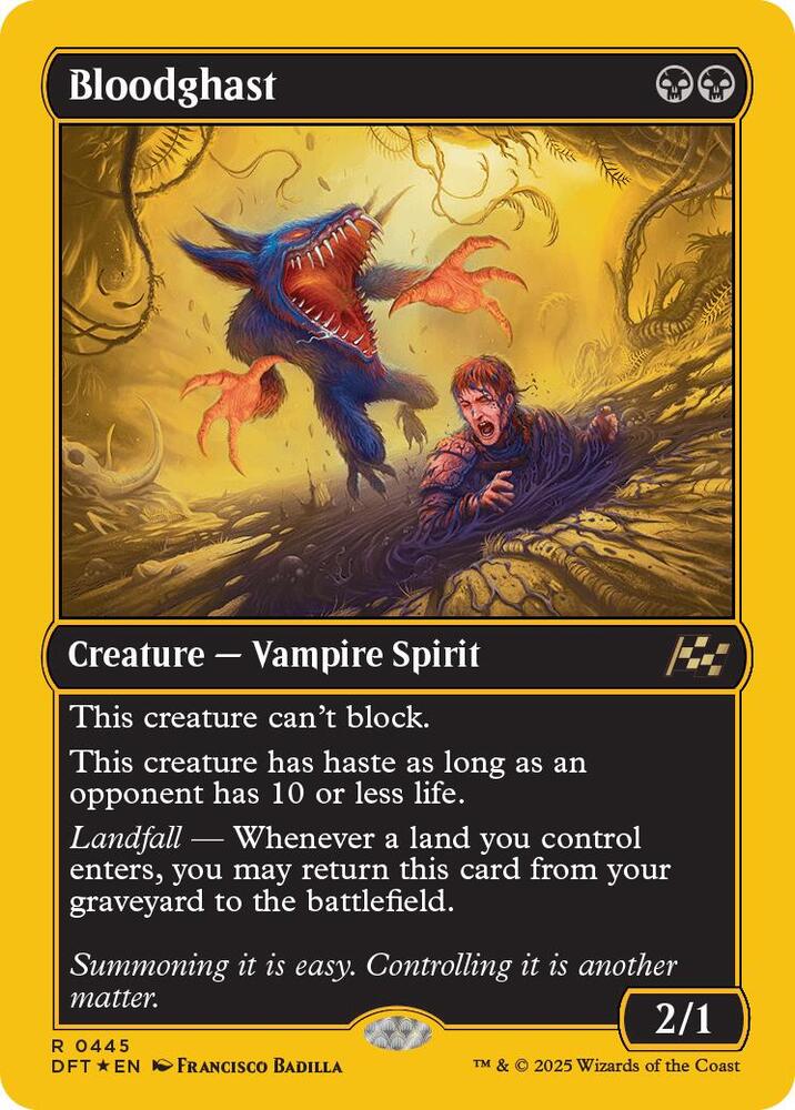 Bloodghast 445 (Aetherdrift)  - Foil | Good Games Adelaide SA