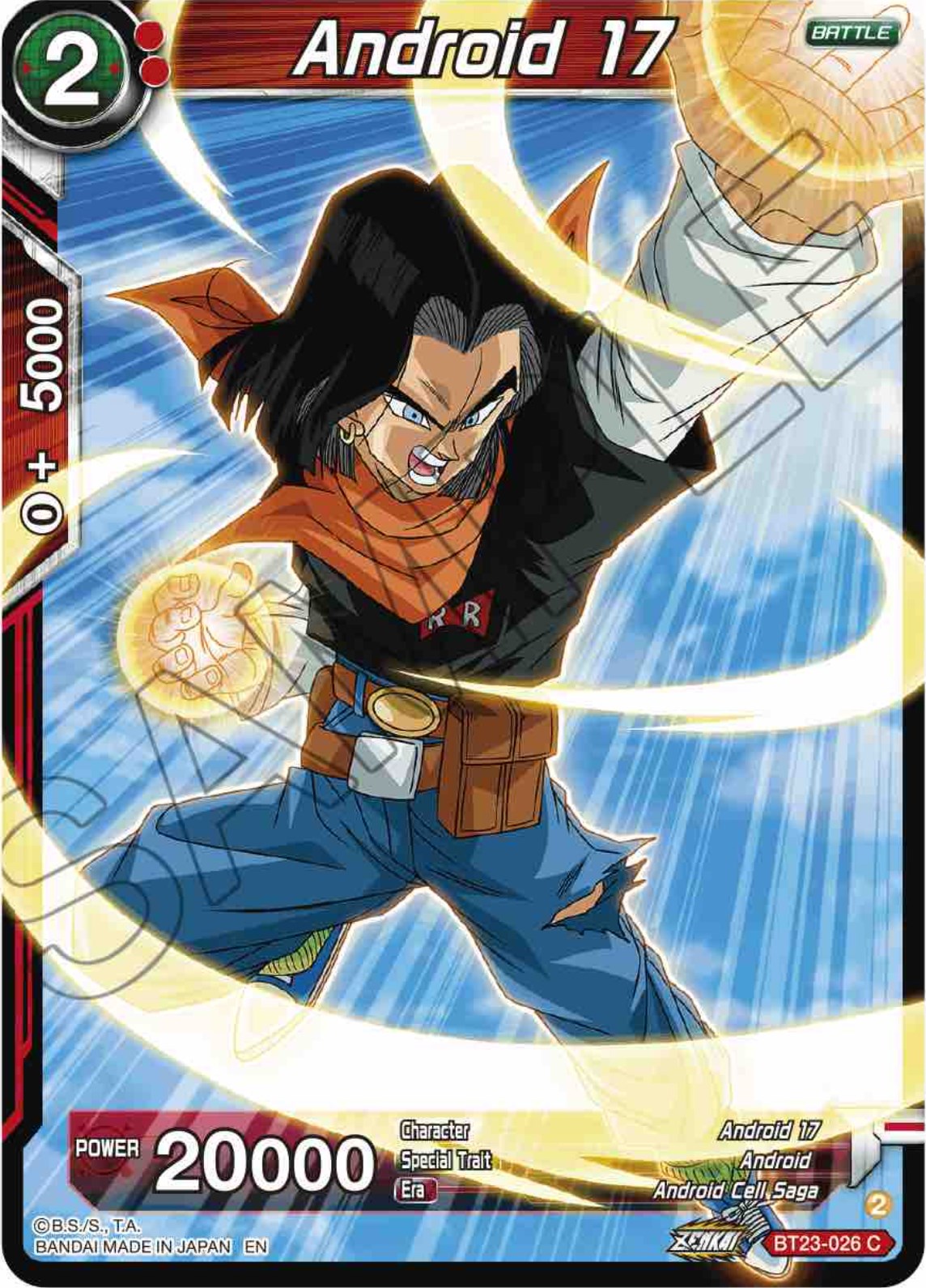 Android 17 (BT23-026) [Perfect Combination] | Good Games Adelaide SA