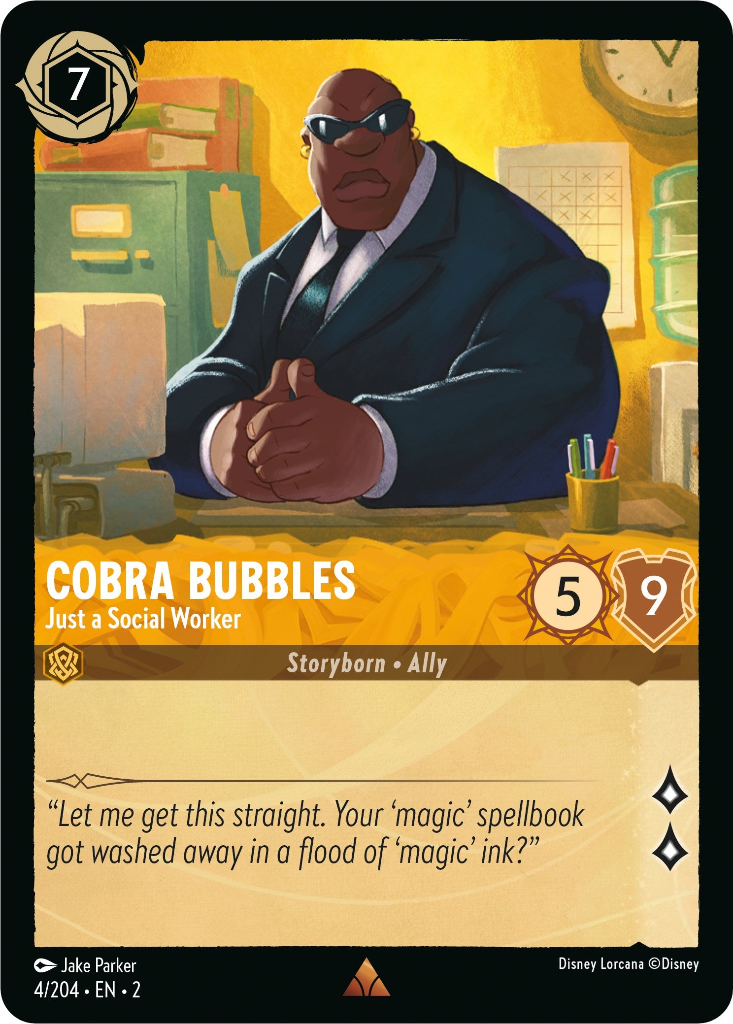Cobra Bubbles - Just a Social Worker (4/204) [Rise of the Floodborn] | Good Games Adelaide SA