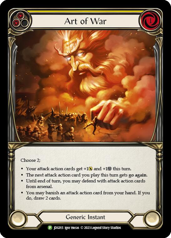 Art of War (Cold Foil) [JDG015] (Promo)  Cold Foil | Good Games Adelaide SA