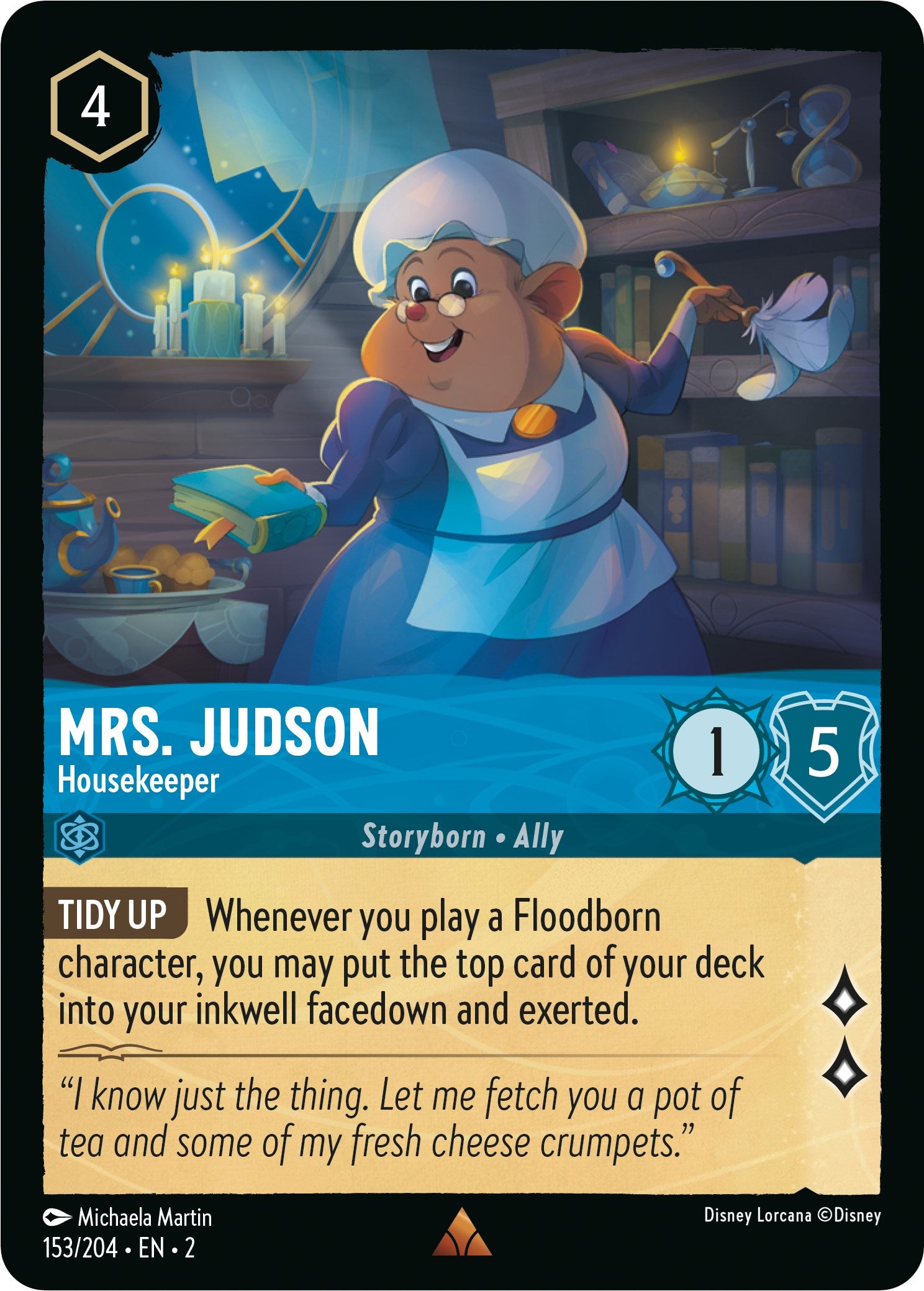 Mrs. Judson - Housekeeper (153/204) [Rise of the Floodborn] | Good Games Adelaide SA