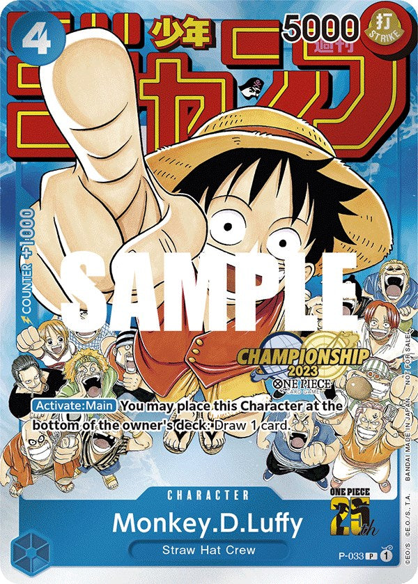 Monkey.D.Luffy (CS 2023 Event Pack) [One Piece Promotion Cards] | Good Games Adelaide SA