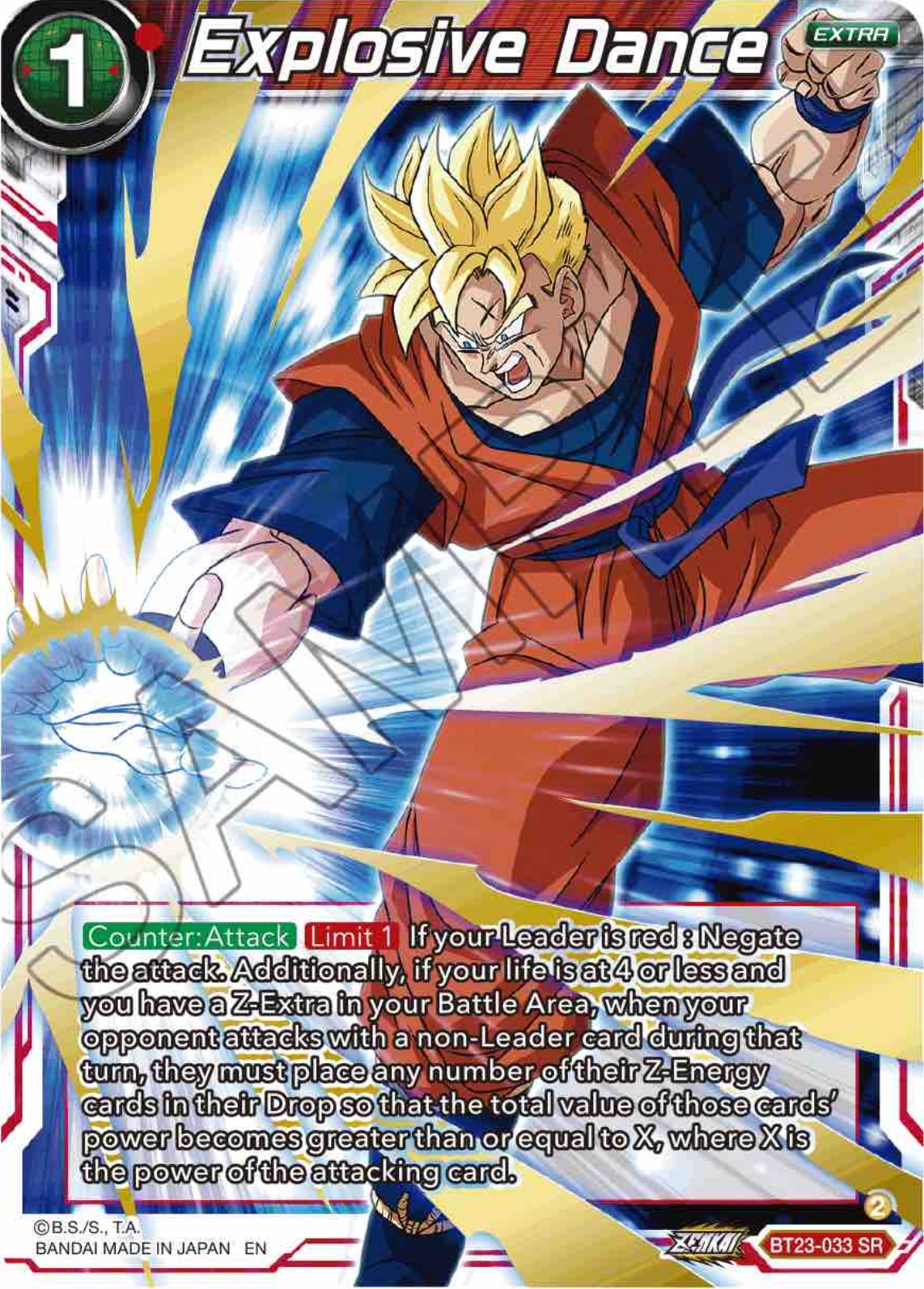 Explosive Dance (BT23-033) [Perfect Combination] | Good Games Adelaide SA