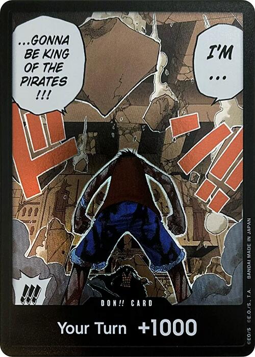 DON!! Card (Luffy vs. Crocodile) (Devil Fruits Collection Vol. 1) [One Piece Promotion Cards] | Good Games Adelaide SA