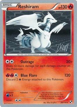 Reshiram (26/114) (Reshiphlosion - Christopher Kan) [World Championships 2011] | Good Games Adelaide SA