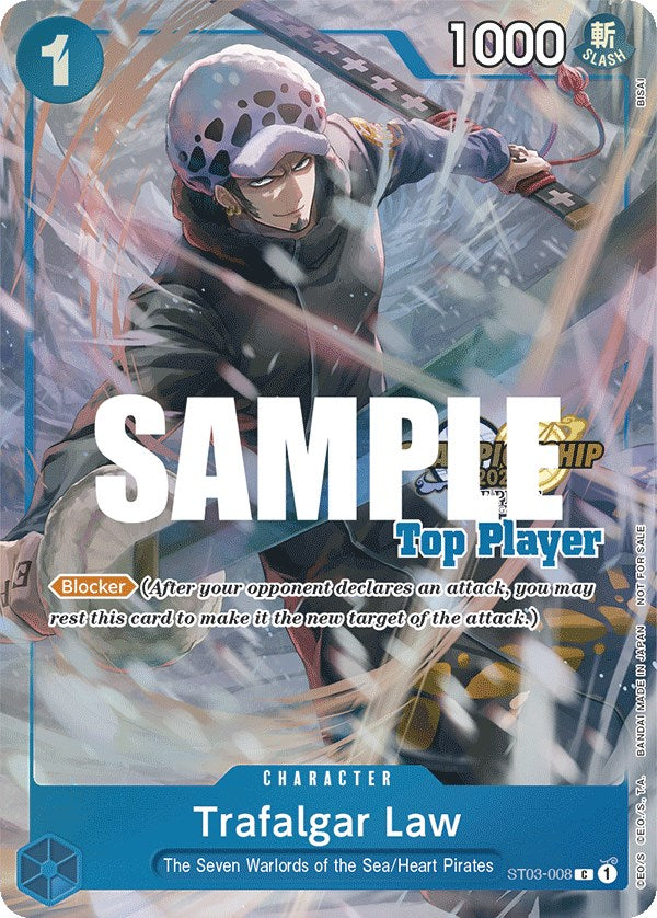 Trafalgar Law (CS 2023 Top Players Pack) [One Piece Promotion Cards] | Good Games Adelaide SA