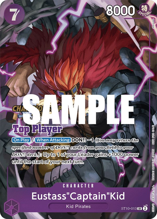 Eustass"Captain"Kid (CS 2023 Top Players Pack) [One Piece Promotion Cards] | Good Games Adelaide SA