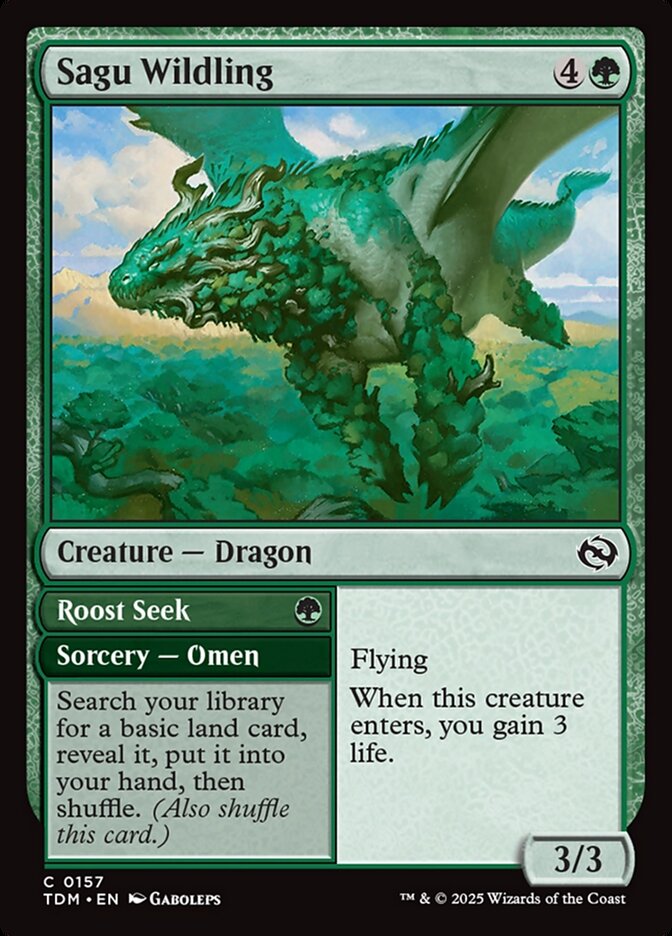 Sagu Wildling 157 (Tarkir: Dragonstorm)  | Good Games Adelaide SA