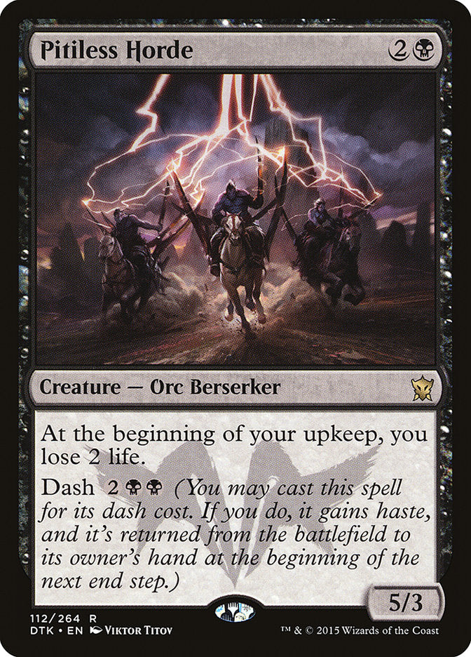 Pitiless Horde 112 (Dragons of Tarkir)  | Good Games Adelaide SA
