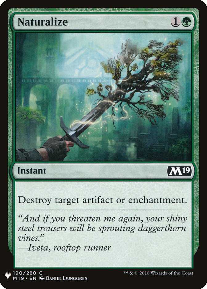 Naturalize [Mystery Booster] | Good Games Adelaide SA