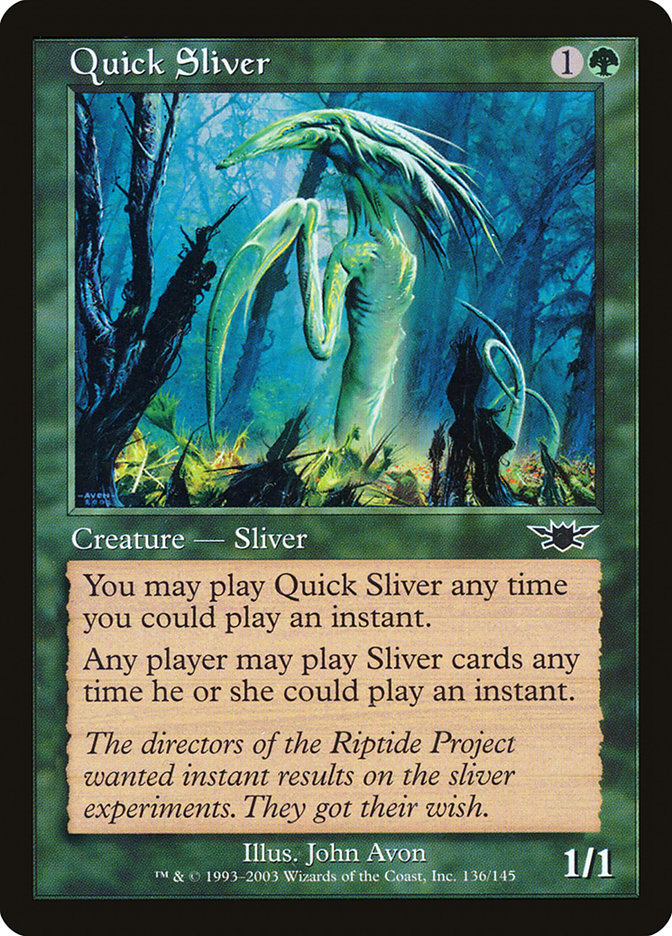 Quick Sliver [Legions] | Good Games Adelaide SA