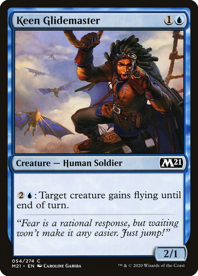 Keen Glidemaster 54 (Core Set 2021)  - Foil | Good Games Adelaide SA