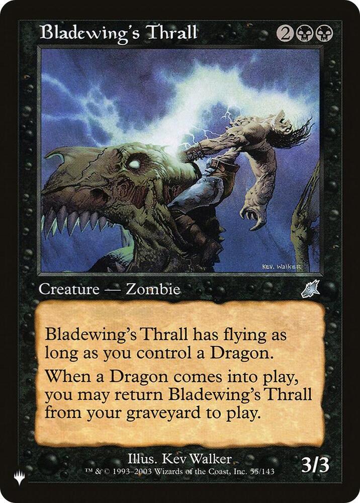 Bladewings Thrall 55/143 (The List Reprints)  | Good Games Adelaide SA