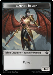 Vampire Token [The Lost Caverns of Ixalan Tokens] | Good Games Adelaide SA