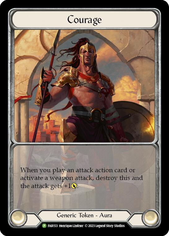 Courage [FAB153] (Promo)  Cold Foil | Good Games Adelaide SA