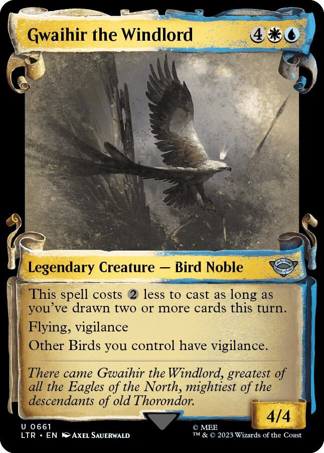 Gwaihir the Windlord 661 (Universes Beyond: The Lord of the Rings: Tales of Middle-earth)  - Showcase Scroll | Good Games Adelaide SA